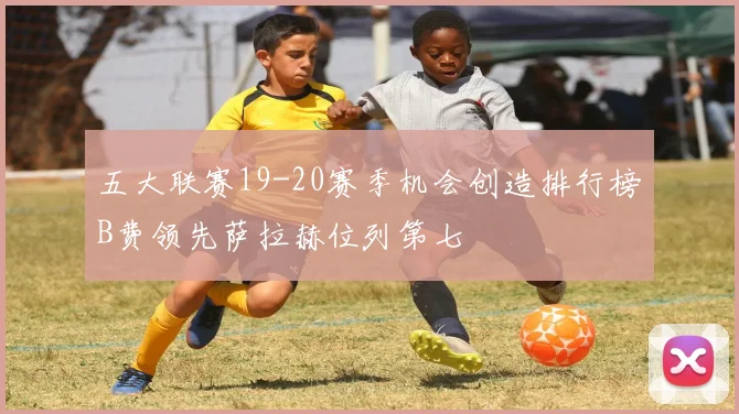 五大联赛19-20赛季机会创造排行榜B费领先萨拉赫位列第七